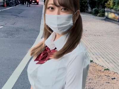大きいオッパイの発育シロウト女子校生がデカ尻バックやぷるんぷるん♥乳揺れハメ顔射ハメで結合するエッチ動画！_の画像